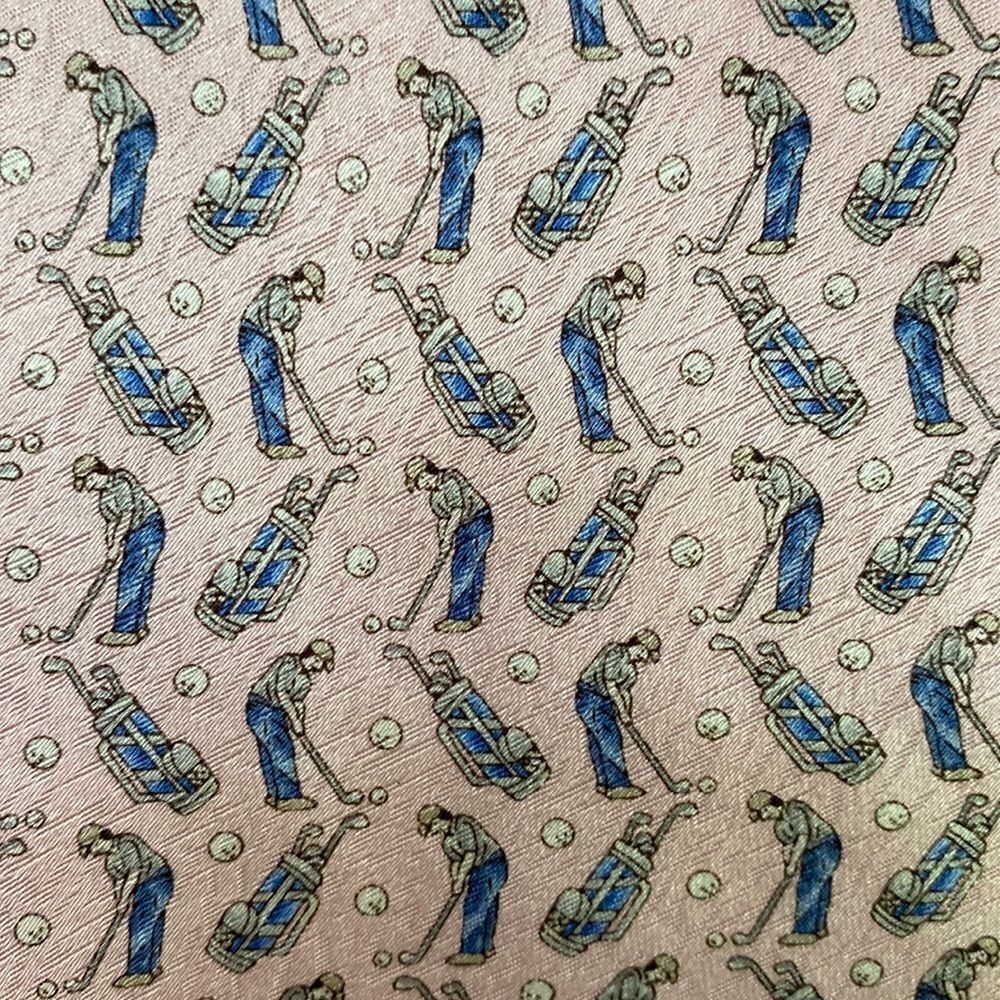 Pierre Cardin 100% Silk Men’s Neck Tie Pink Pattern Executive Business Classic